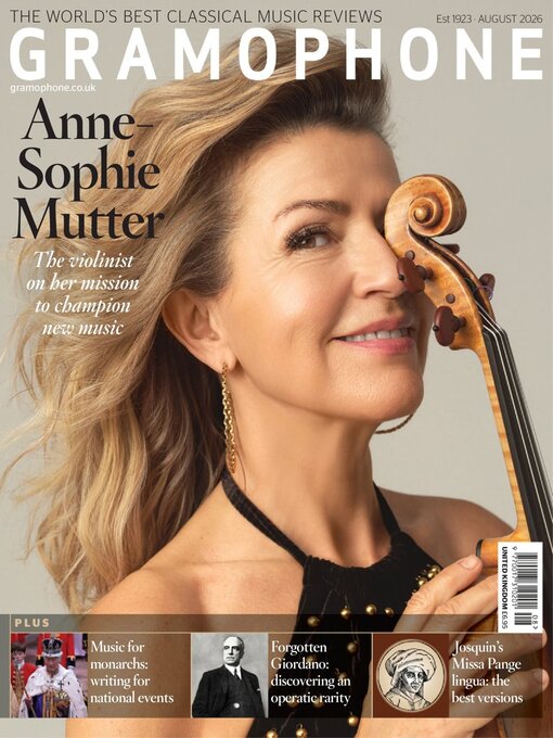 Cover image for Gramophone Magazine
